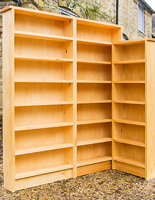 Hand-crafted Bookcases and Shelving